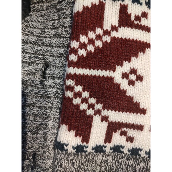 Buffalo David Bitton Sweater Sherpa Lined Button Men Sz M Very Dense Knit Warm - Picture 5 of 6